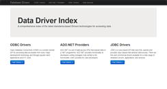 Desktop Screenshot of databasedrivers.com