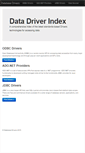 Mobile Screenshot of databasedrivers.com